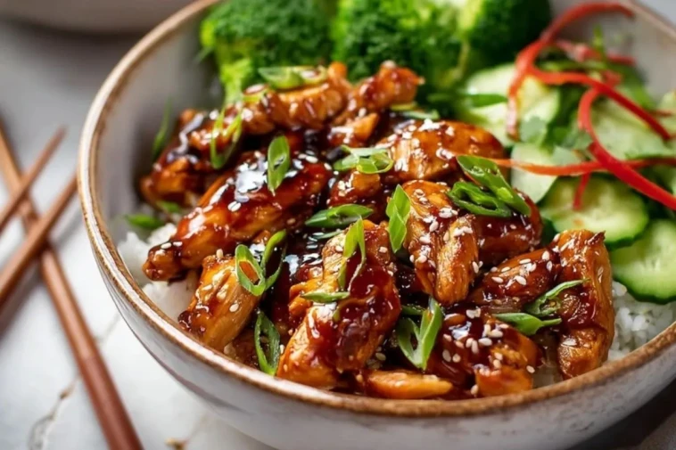 Bol De Poulet Teriyaki