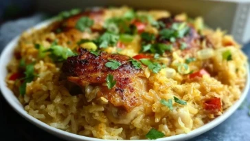 Casserole de poulet et riz de Mamie