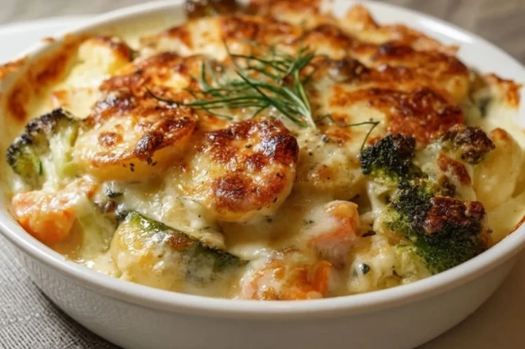 Gratin Crémeux de Légumes dHiver