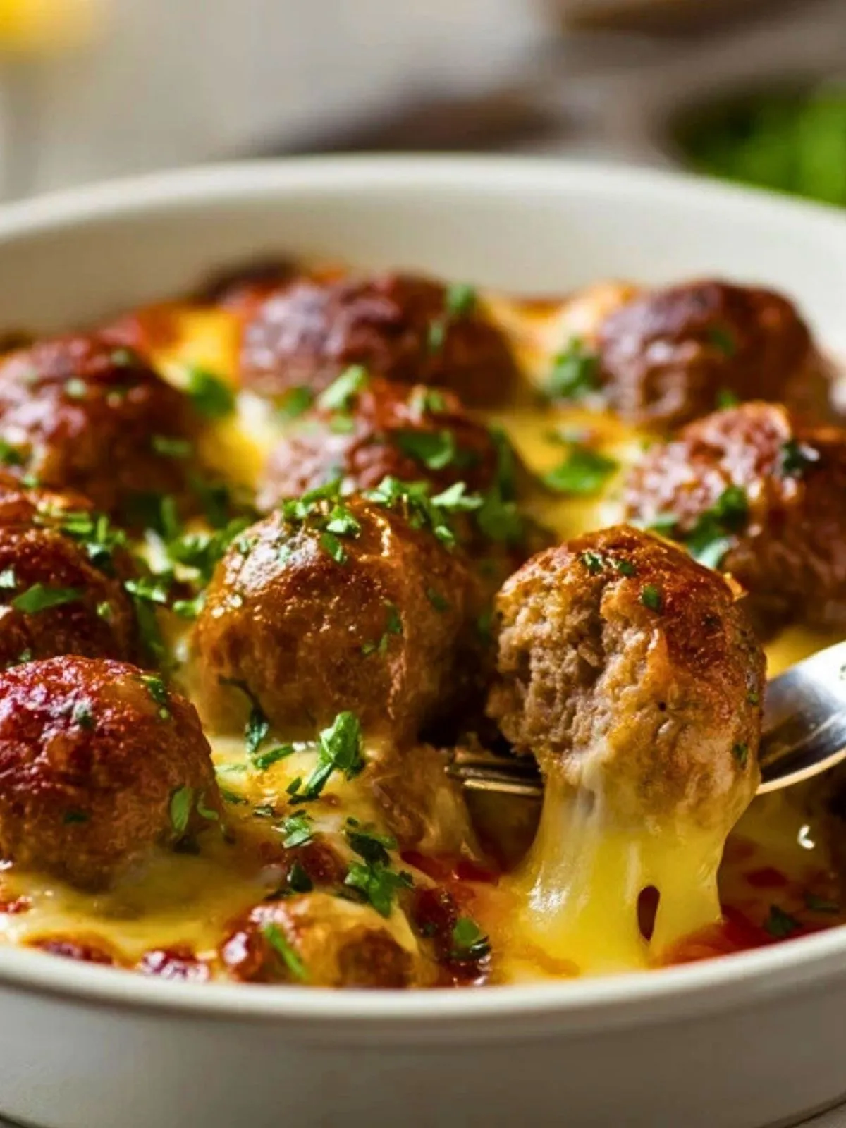 Gratin de boulettes de viande (1)