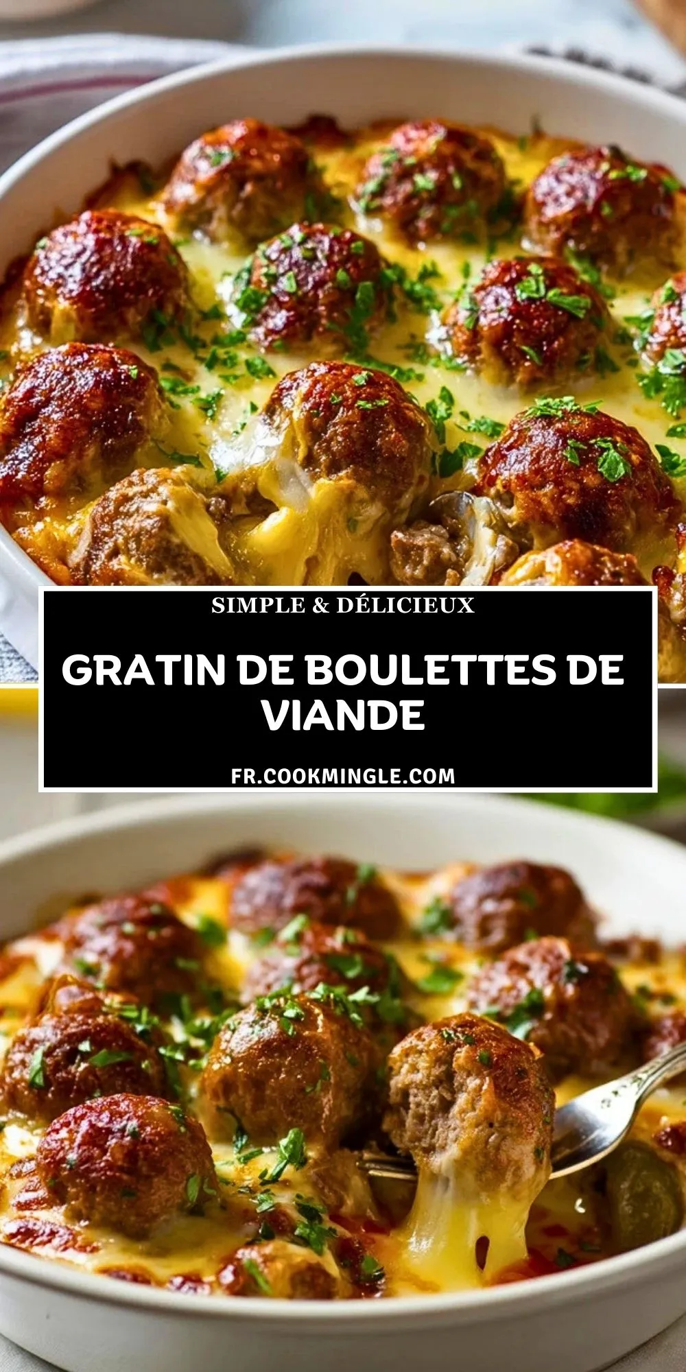 Gratin de boulettes de viande (2)