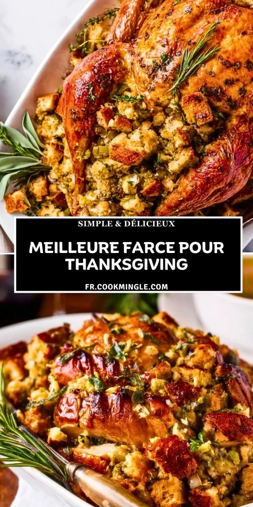 Meilleure farce pour Thanksgiving - Pin 1
