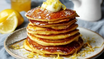 Pancakes À La Ricotta Et Citron