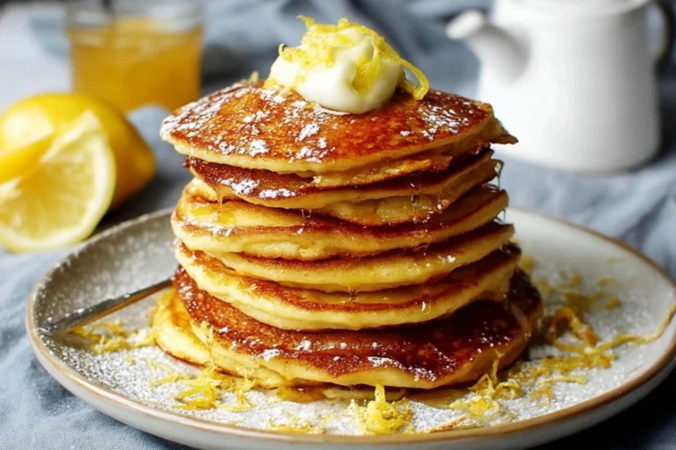 Pancakes À La Ricotta Et Citron