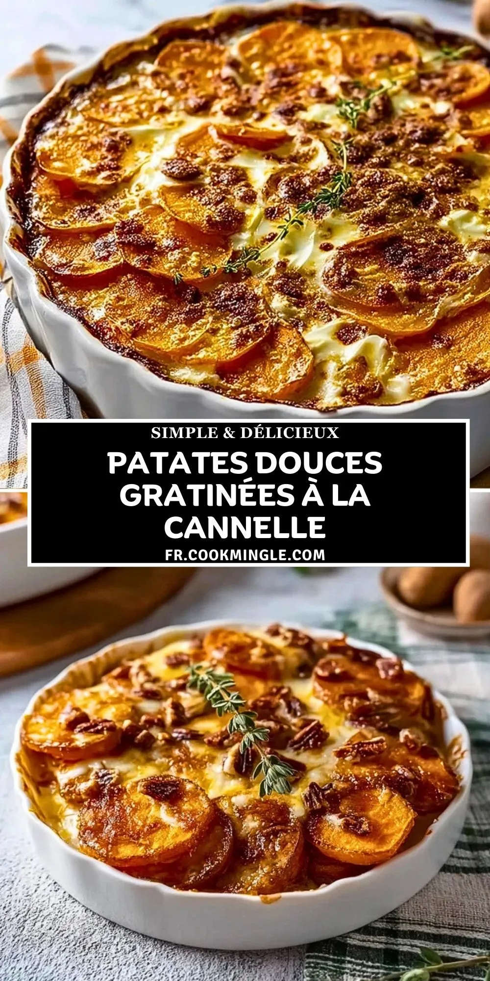 Patates Douces Gratinées à la Cannelle (2)