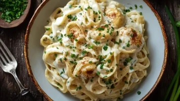Pâtes à la sauce Alfredo au fromage à la crème