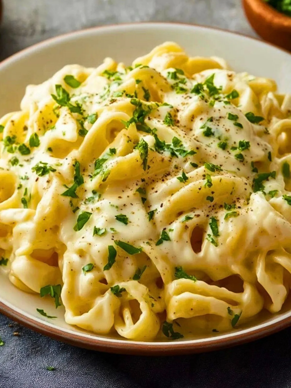 Pâtes à la sauce Alfredo au fromage à la crème- 2