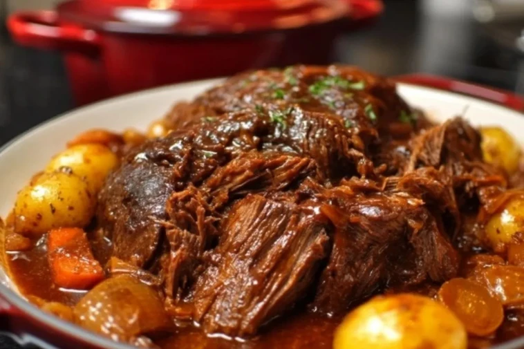 Poitrine de bœuf mijotée