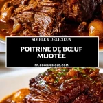 Poitrine de bœuf mijotée - Pin 1
