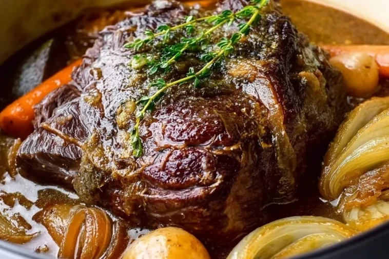 Pot-au-Feu Aux Oignons Caramélisés