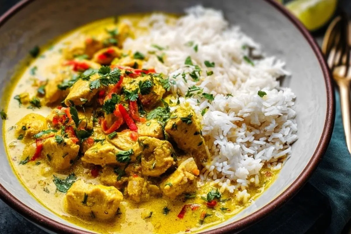 Poulet Au Curry De Coco