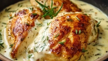 Poulet crémeux au ranch à la mijoteuse