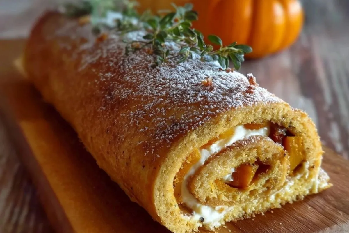 Roulé à La Citrouille Maison