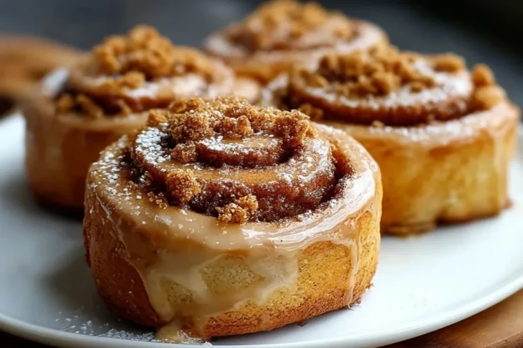 Roulés À La Cannelle Au Beurre De Biscoff