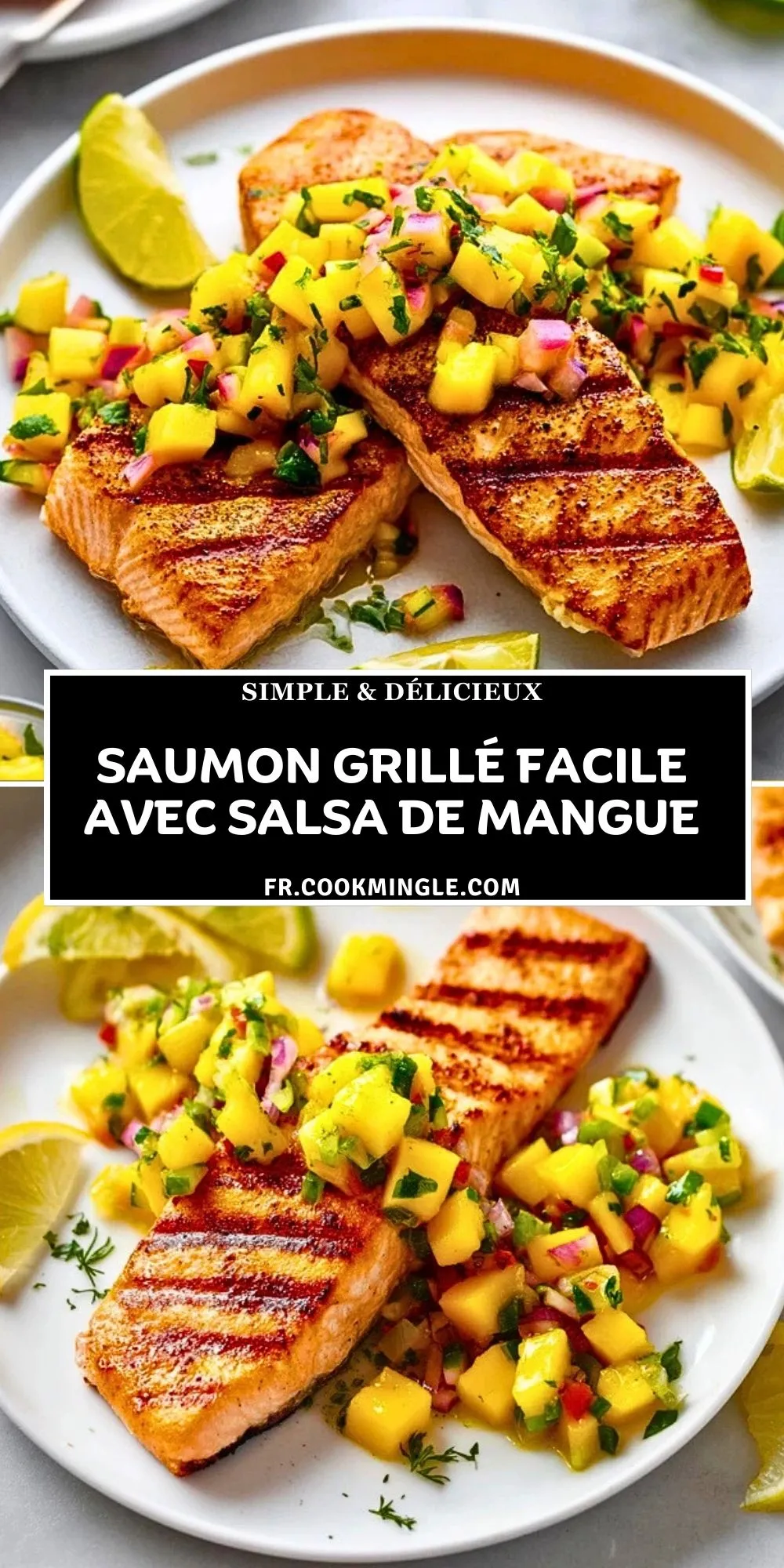Saumon Grillé Facile Avec Salsa De Mangue (2)