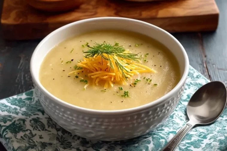 Soupe De Pommes De Terre À LAil Reste