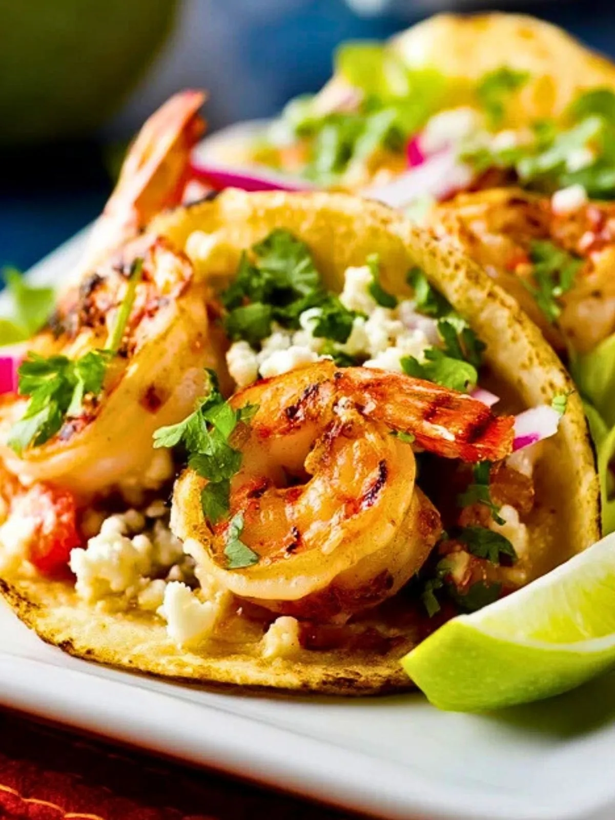 Tacos de crevettes grillées épicées (1)