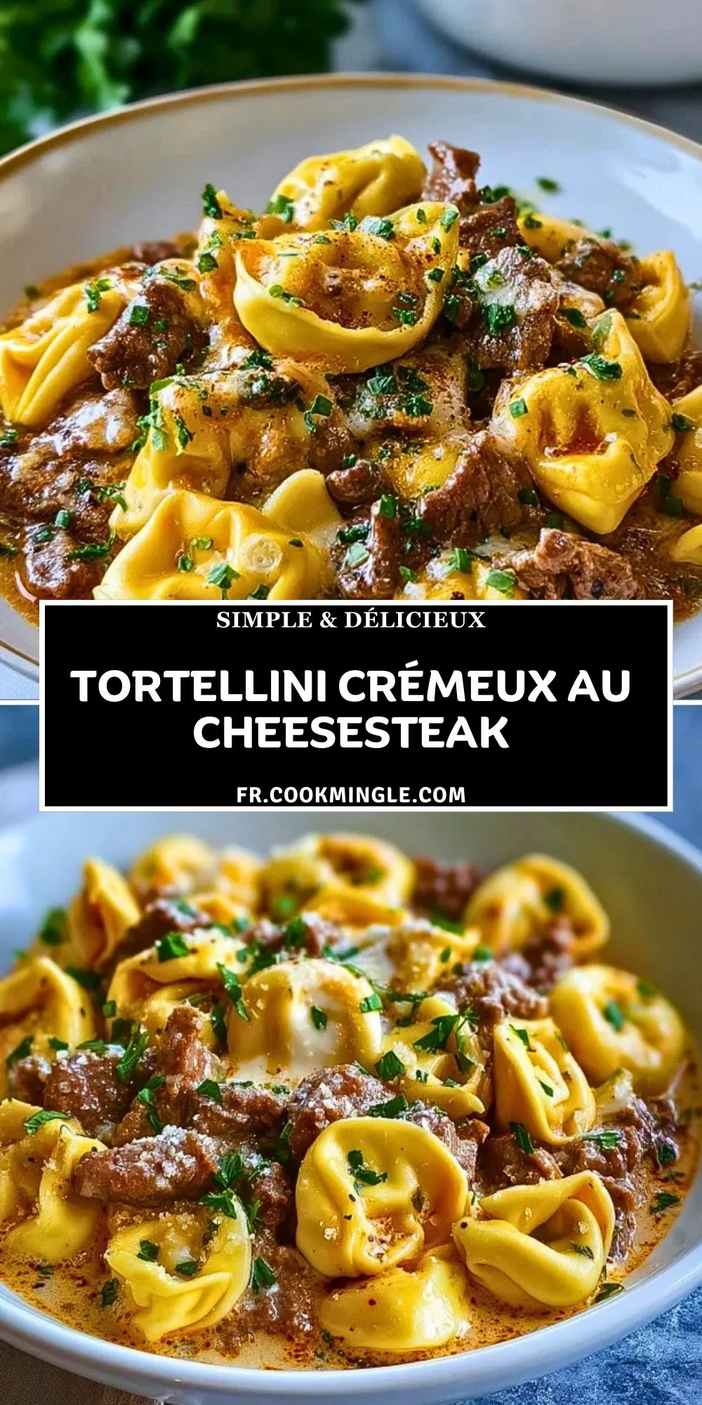 Tortellini crémeux au cheesesteak (2)