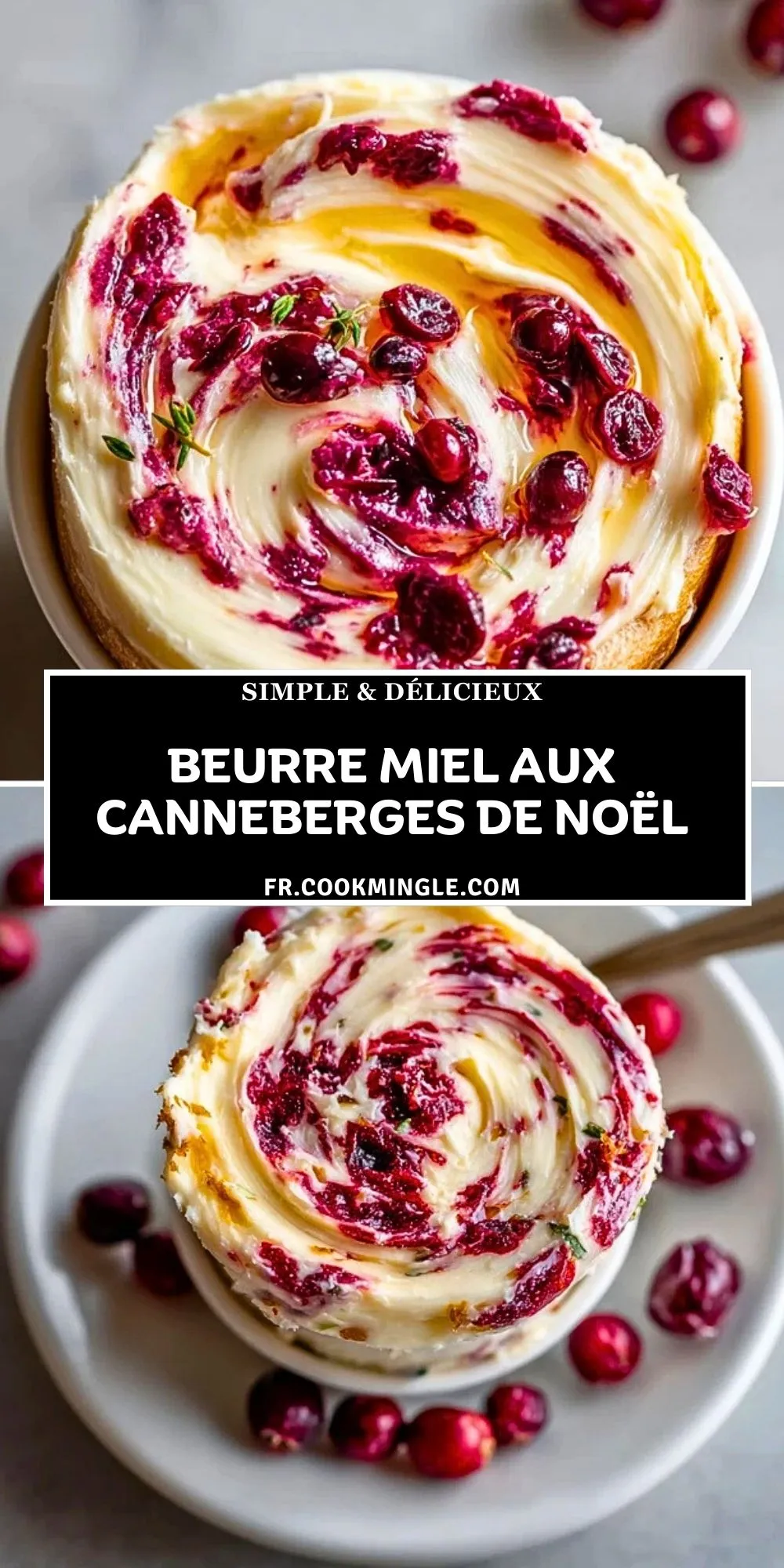 Beurre Miel aux Canneberges de Noël (2)