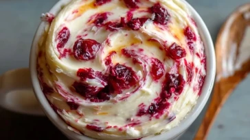 Beurre Miel aux Canneberges de Noël