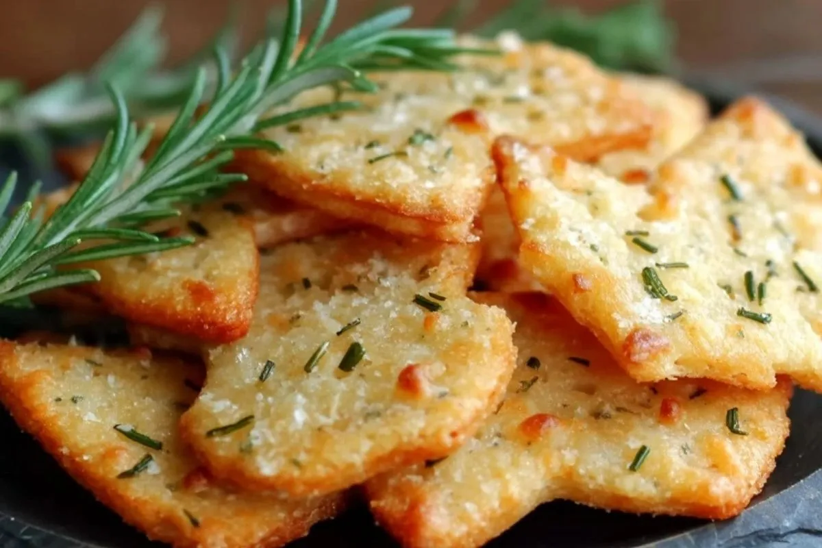 Biscuits Au Parmesan Et Romarin