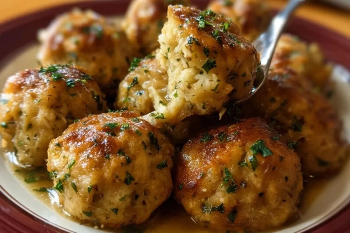 Boulettes De Farce De Maman Dot