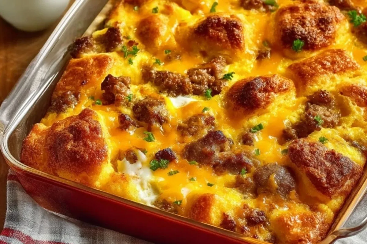 Brioche Aux Saucisses Et Œufs