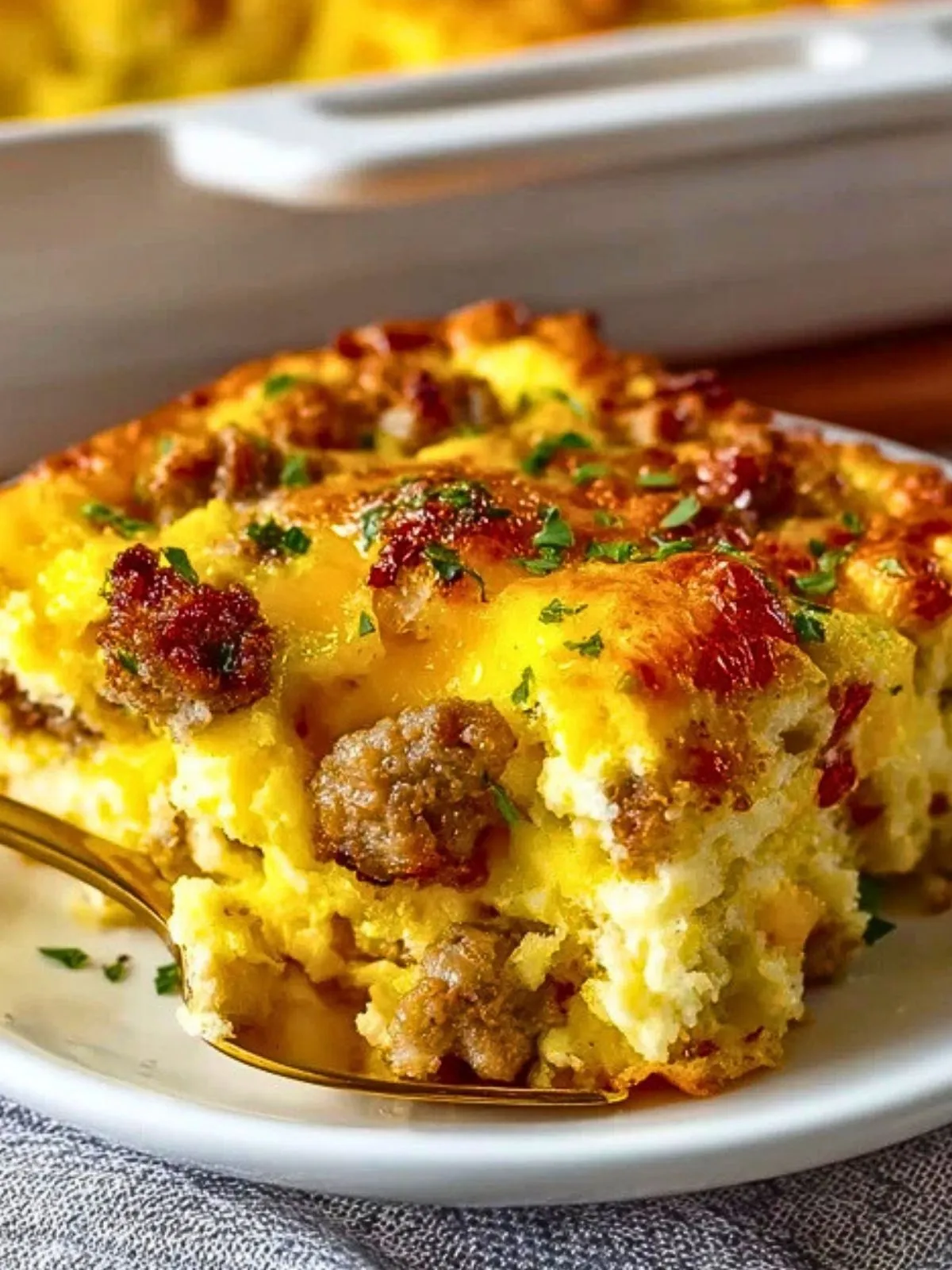 Casserole de Petit-Déjeuner aux Saucisses (1)