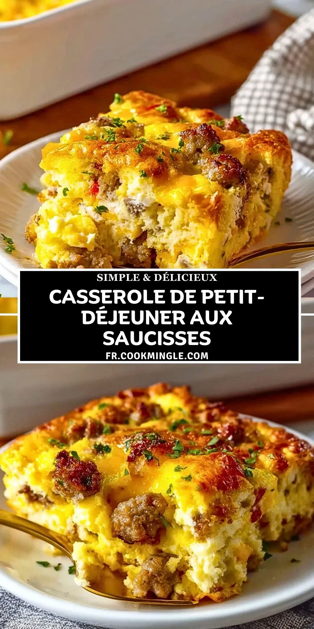 Casserole de Petit-Déjeuner aux Saucisses (2)