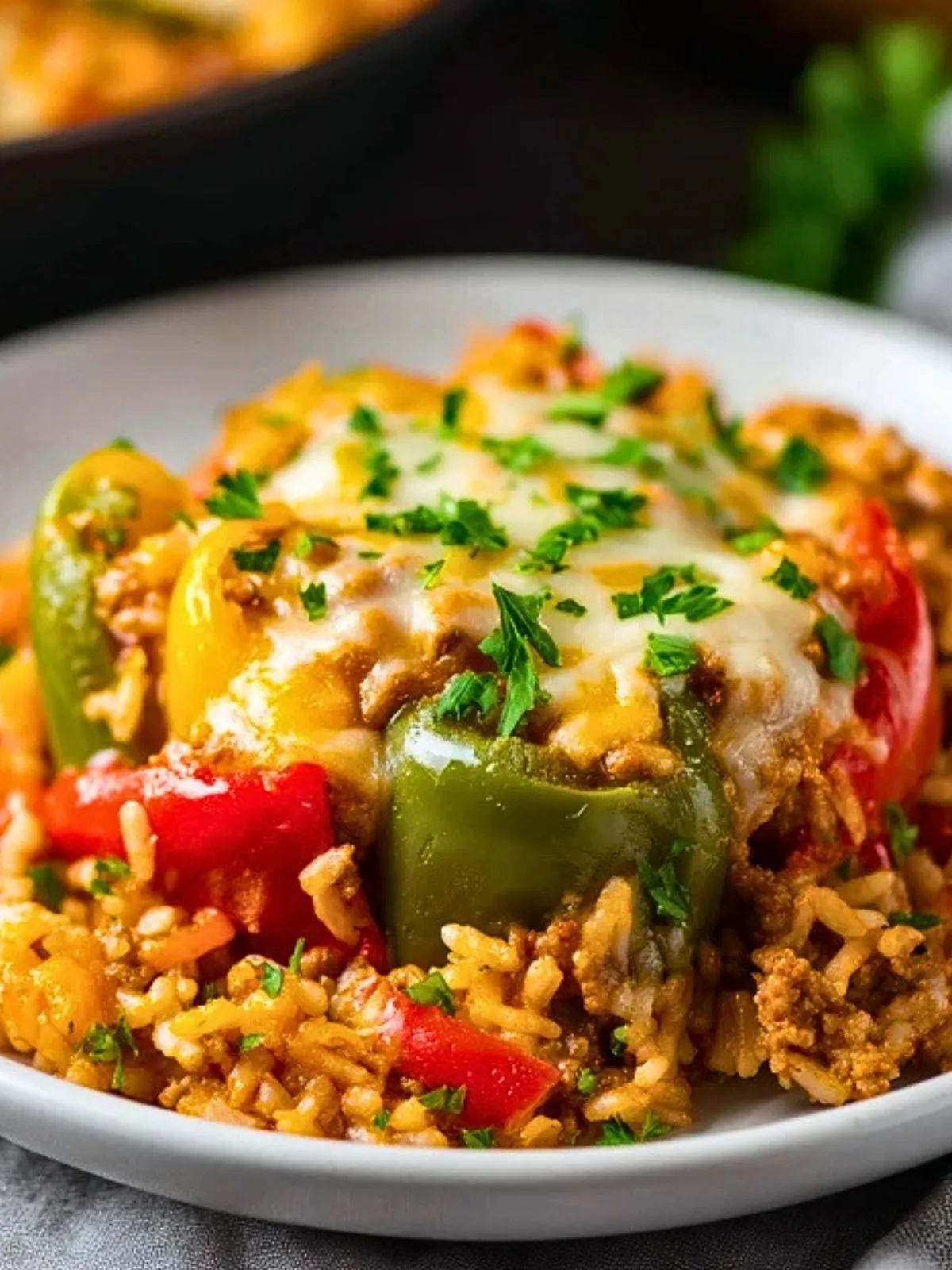 Casserole De Poivrons Farcis (1)