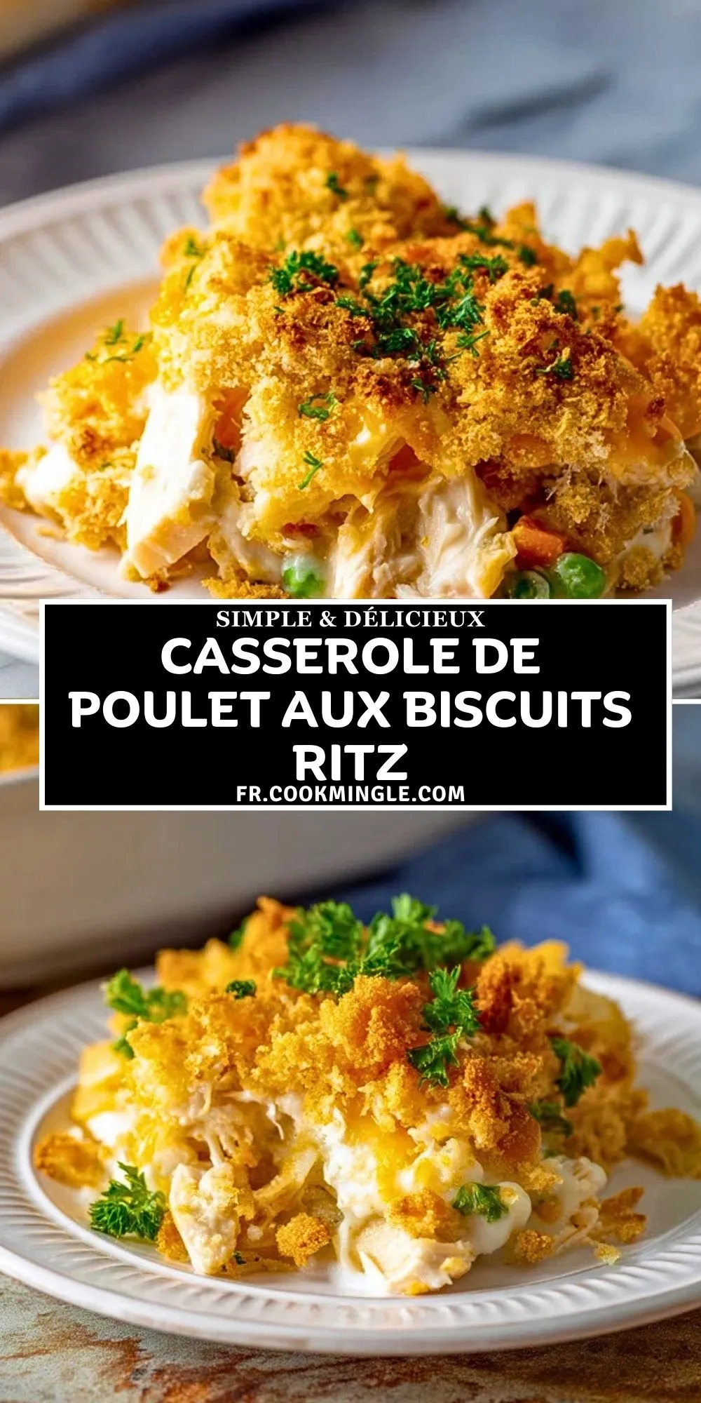 Casserole De Poulet Aux Biscuits Ritz (2)