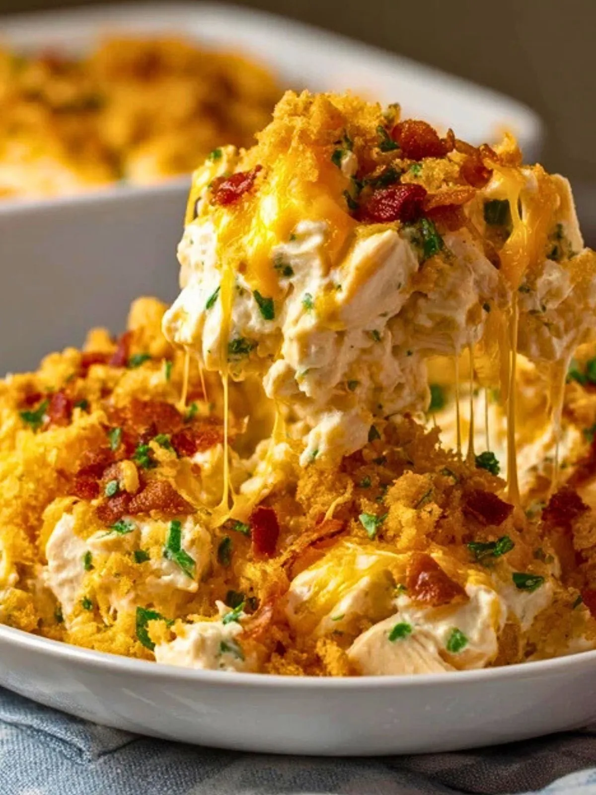 Casserole De Poulet Crémeuse Aux Bacon (1)