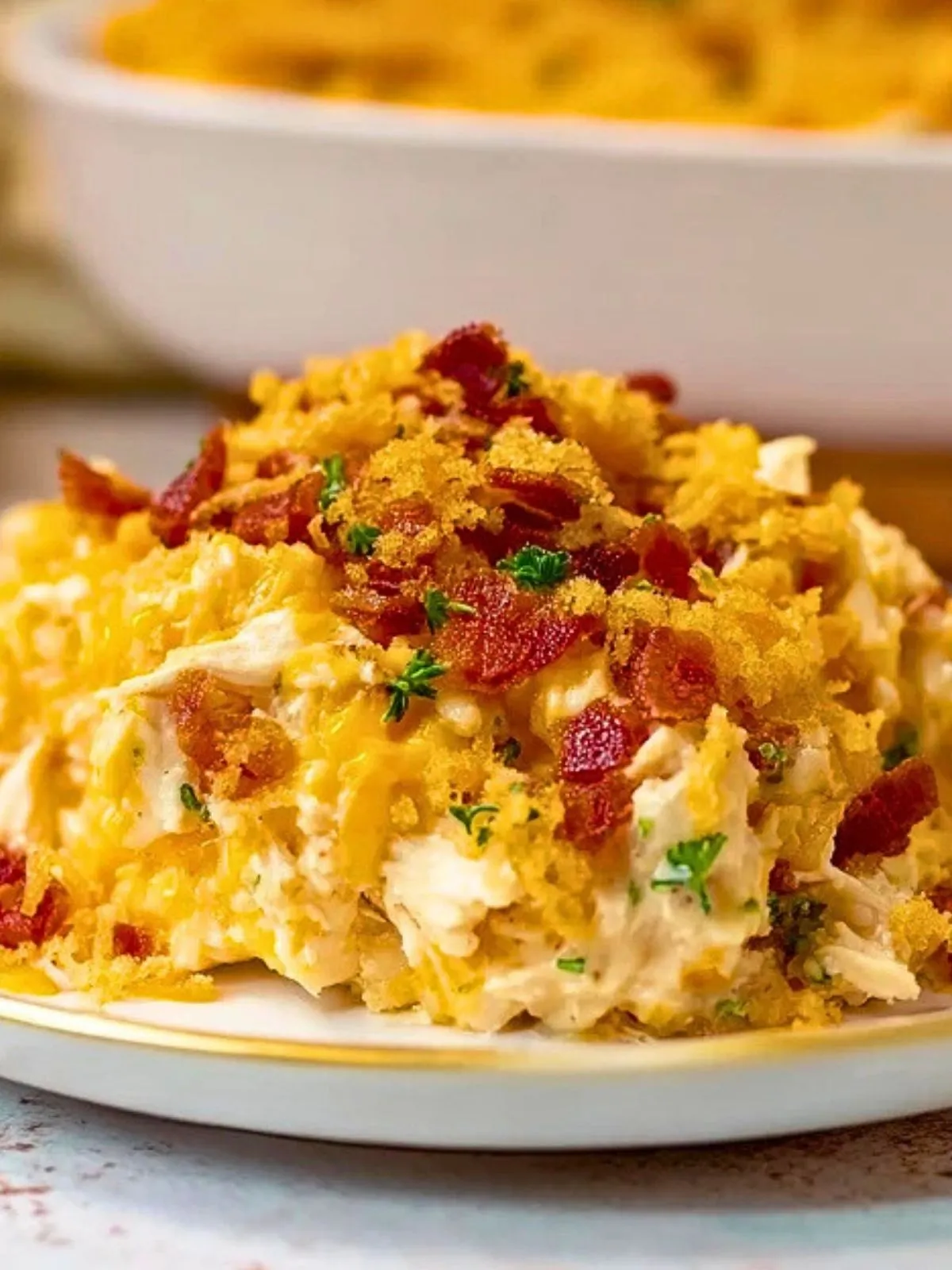 Casserole de Poulet Facile au Bacon (1)