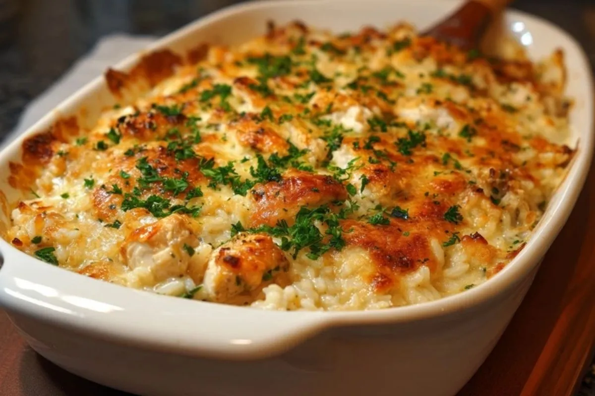 Casserole De Riz Au Poulet Angelique