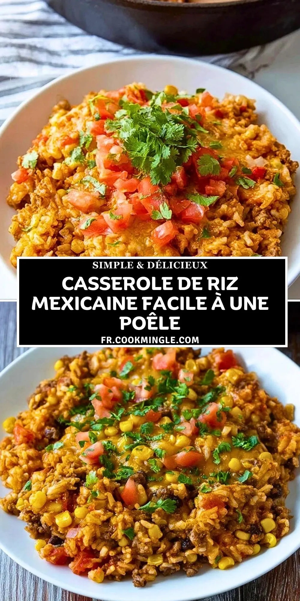 Casserole De Riz Mexicaine Facile À Une Poêle (2)