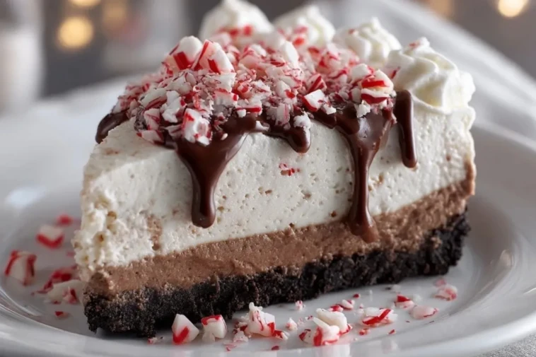 Cheesecake à la Menthe Poivrée