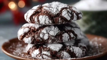 Cookies Chocolat Double Craquelés Parfaits