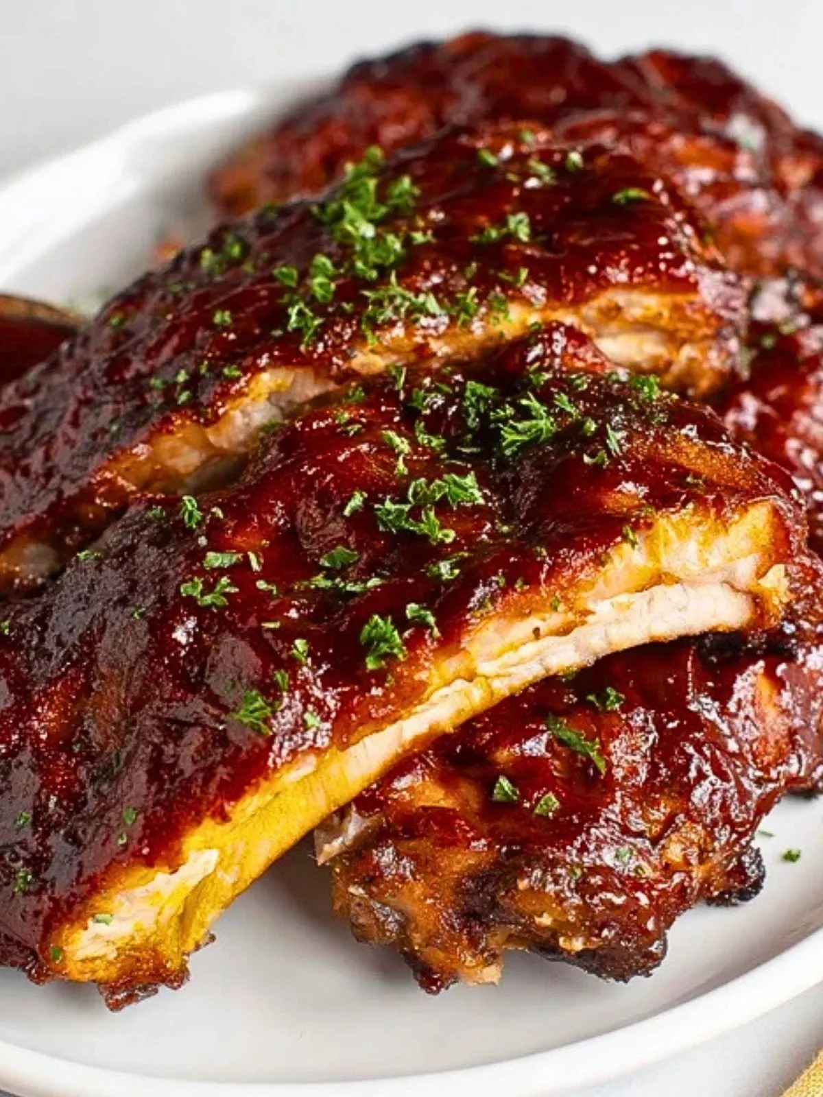 Côtes De Porc Braisées Au Barbecue (1)