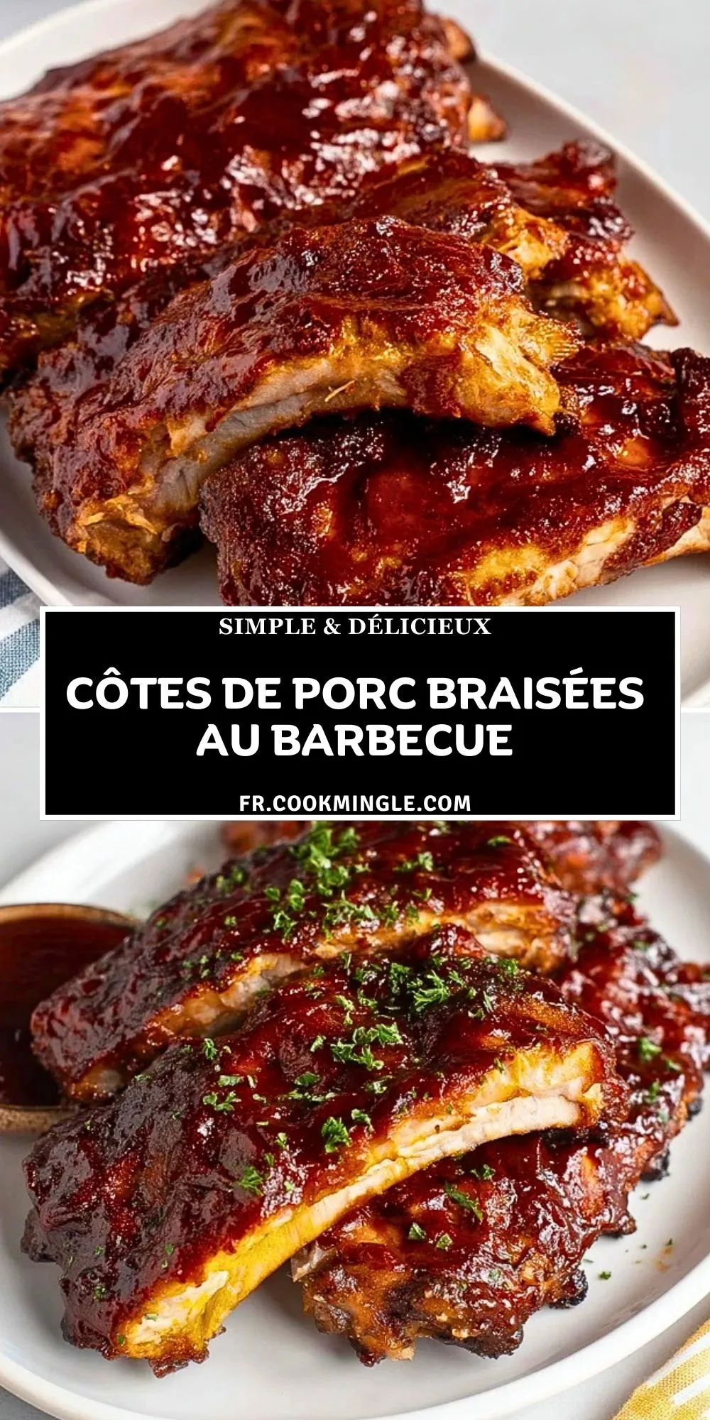 Côtes De Porc Braisées Au Barbecue (2)