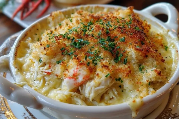 Crabe Crémeux Au Four