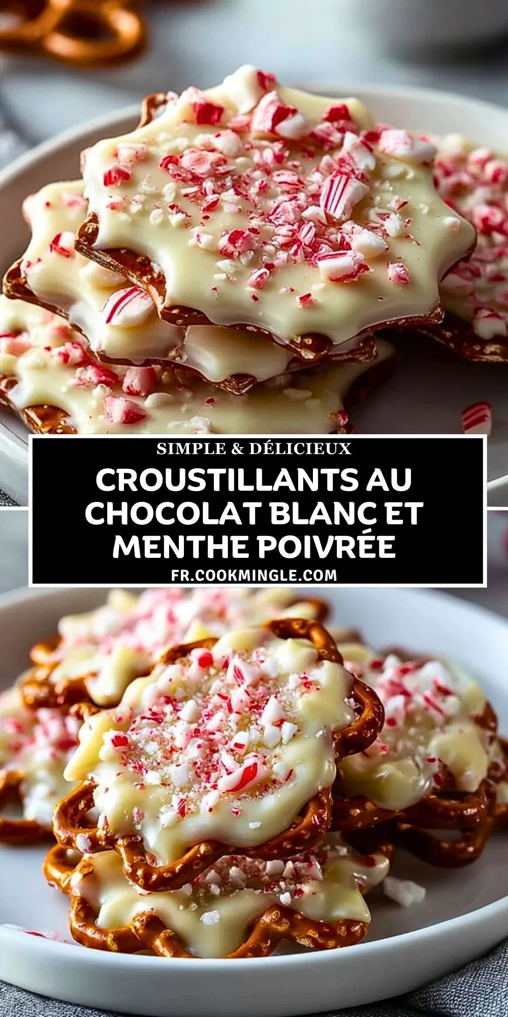 Croustillants Au Chocolat Blanc Et Menthe Poivrée (1)