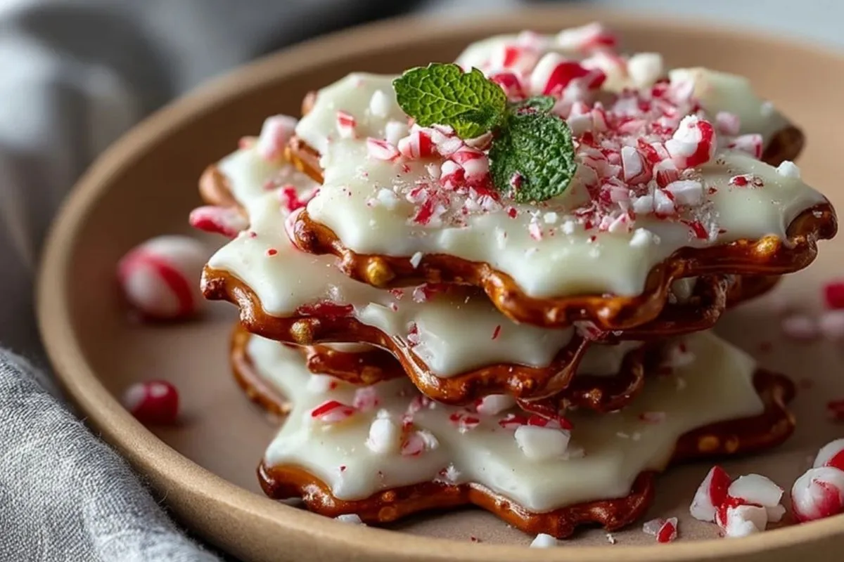 Croustillants Au Chocolat Blanc Et Menthe Poivrée (2)