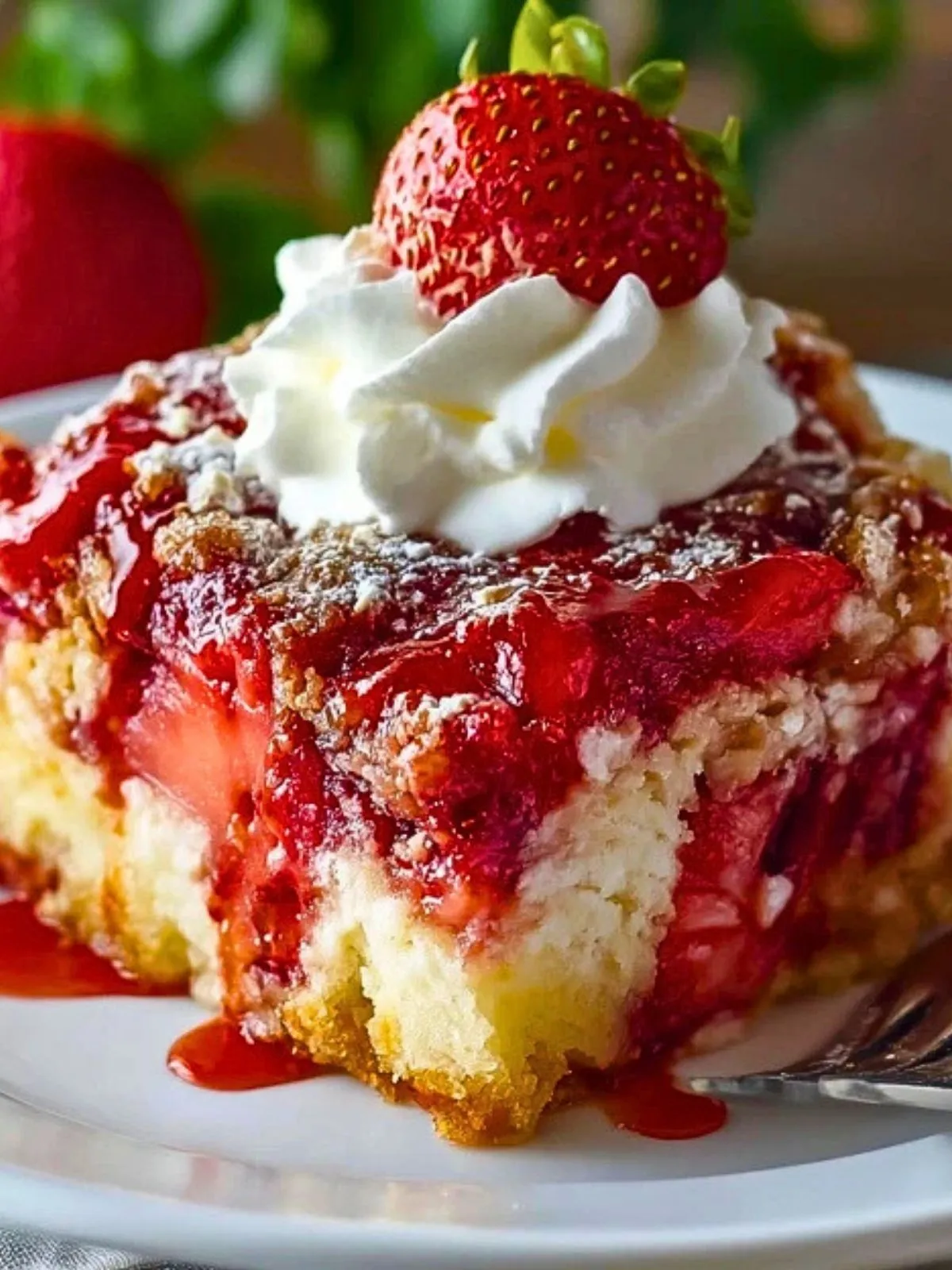 Gâteau Au Fromage Blanc Aux Fraises (1)