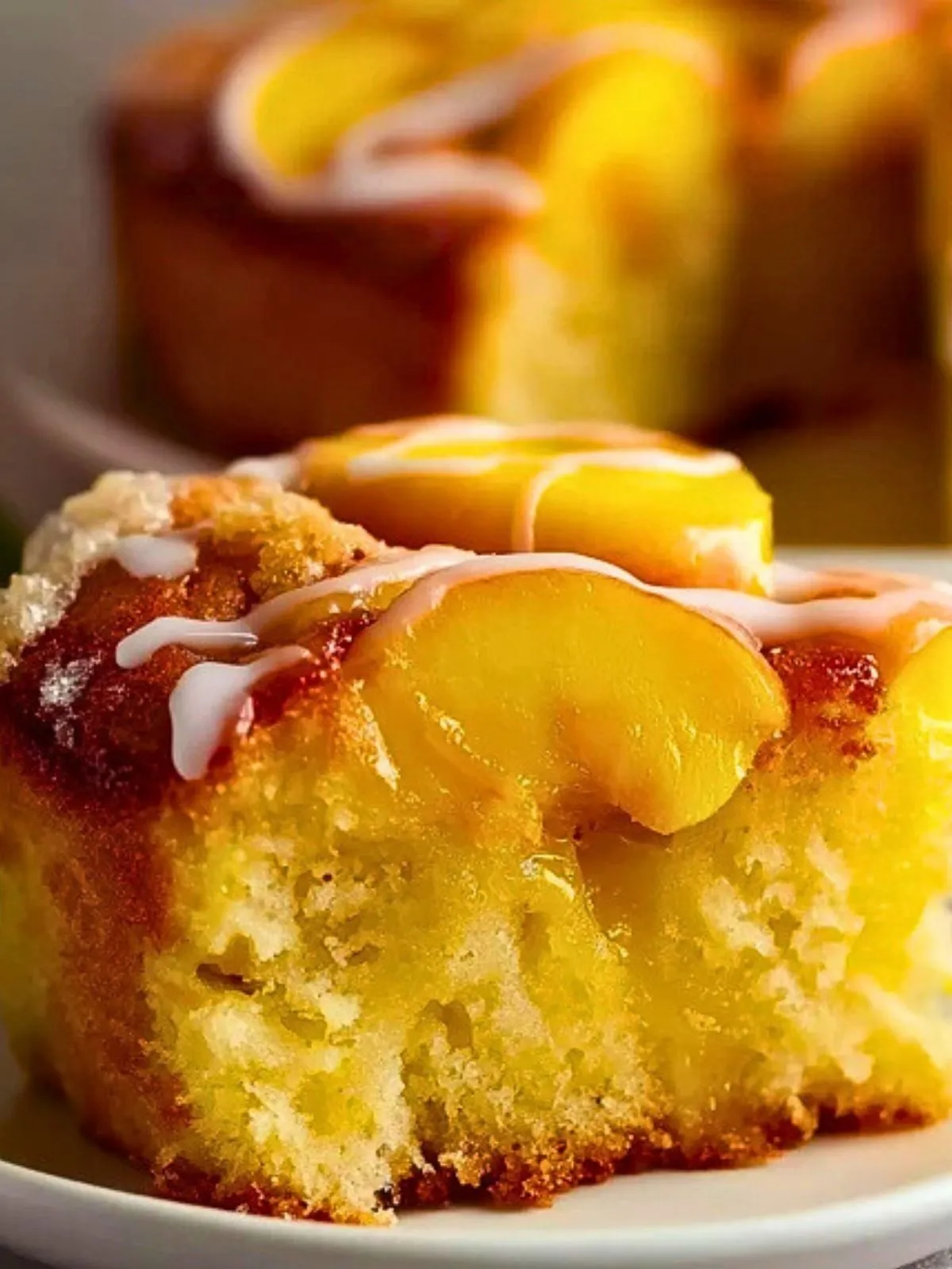 Gâteau Aux Pêches Irresistible DÉté (1)