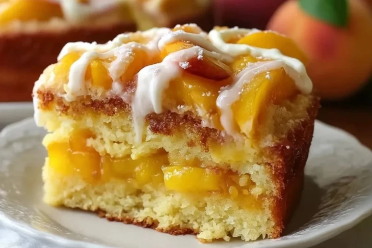 Gâteau Aux Pêches Irresistible DÉté