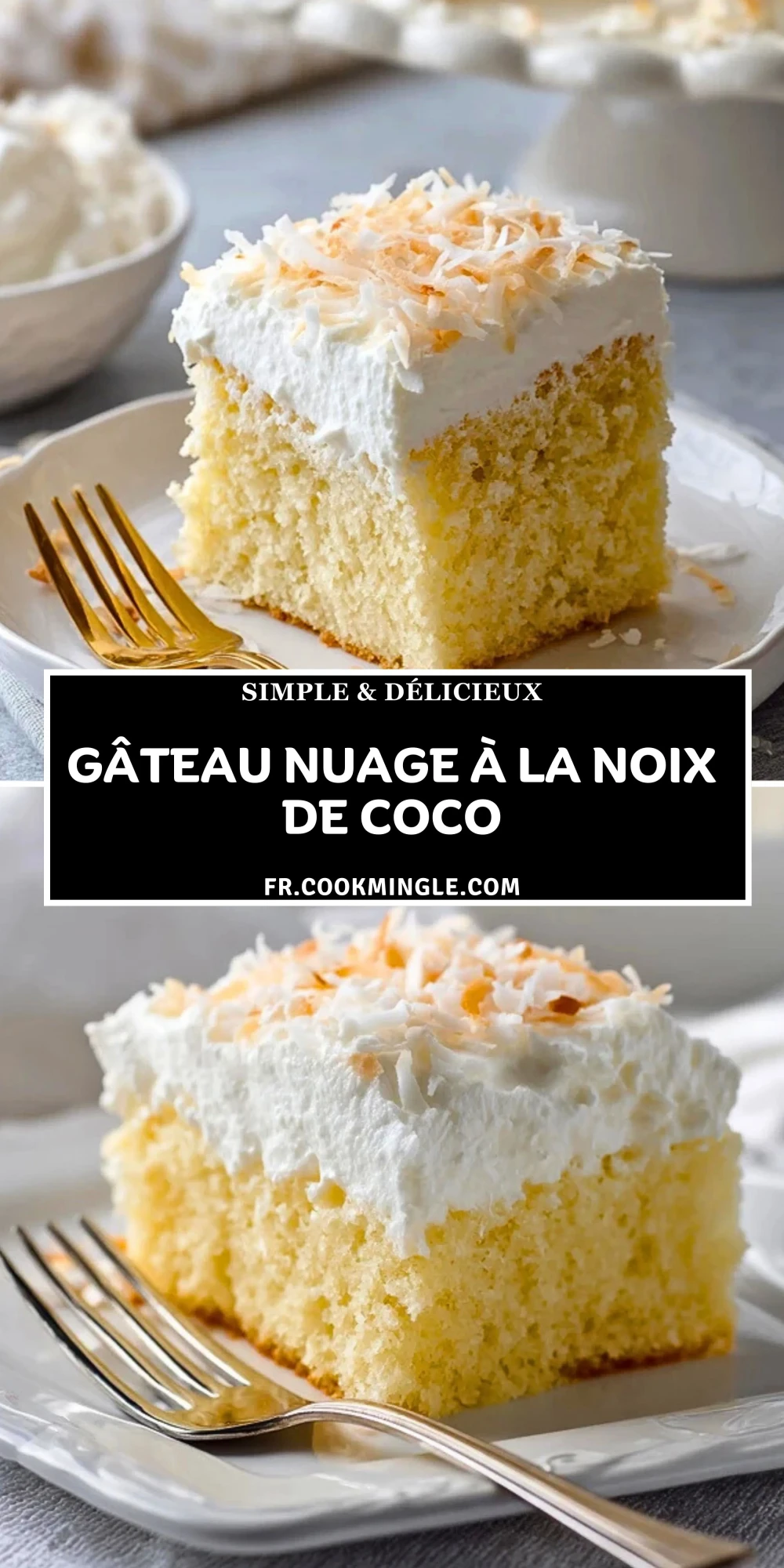 Gâteau Nuage à la Noix de Coco (2)