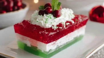 Gelée de Noël en Couches Facile