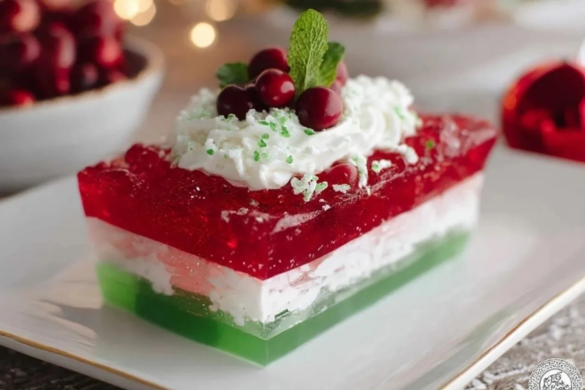 Gelée de Noël en Couches Facile