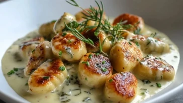 Gnocchis Millionnaires à la Sauce Crémeuse