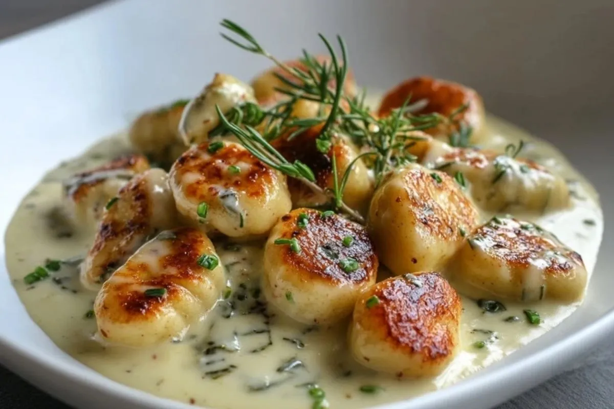 Gnocchis Millionnaires à la Sauce Crémeuse